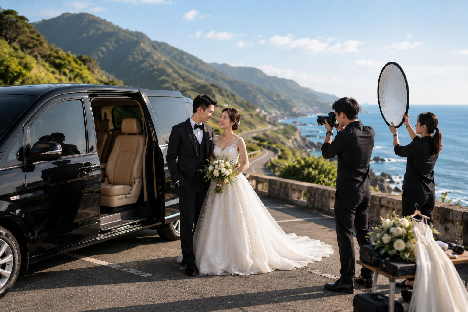 婚紗外拍包車